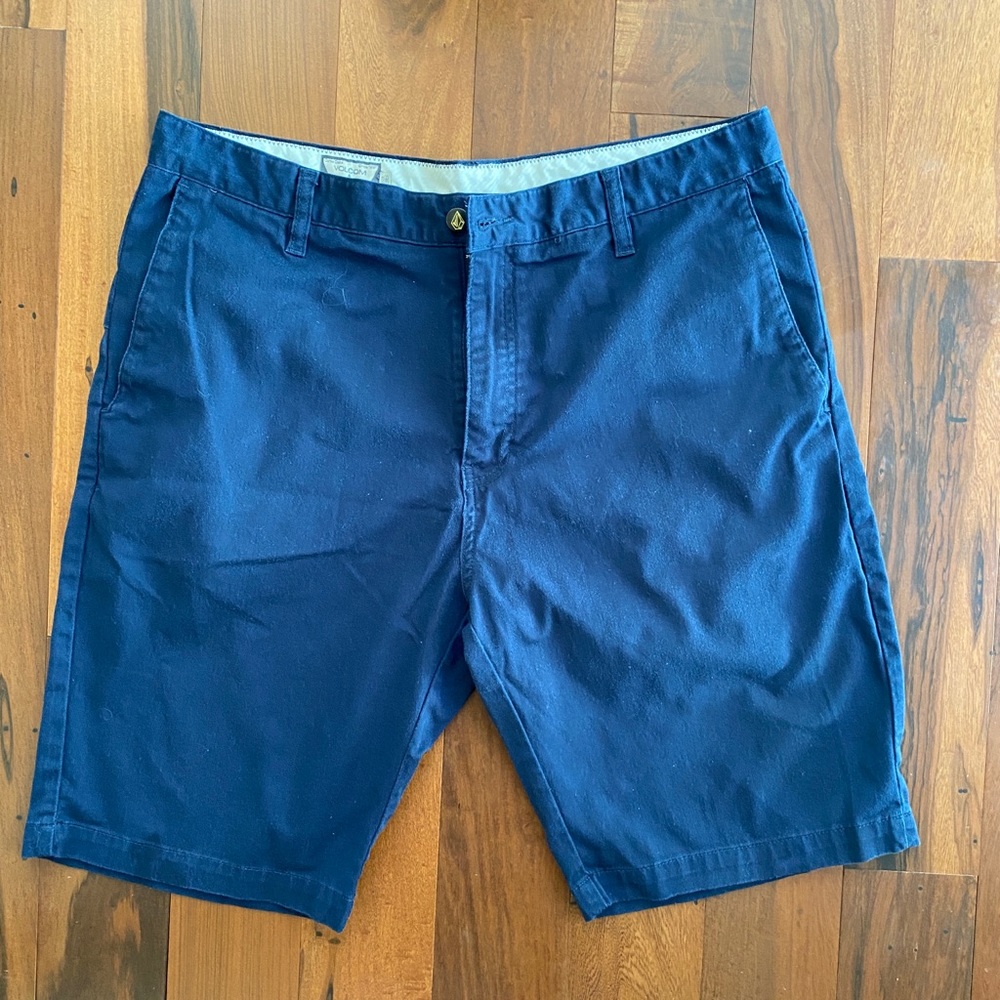 Volcom Vmonty stretch men’s shorts navy blue